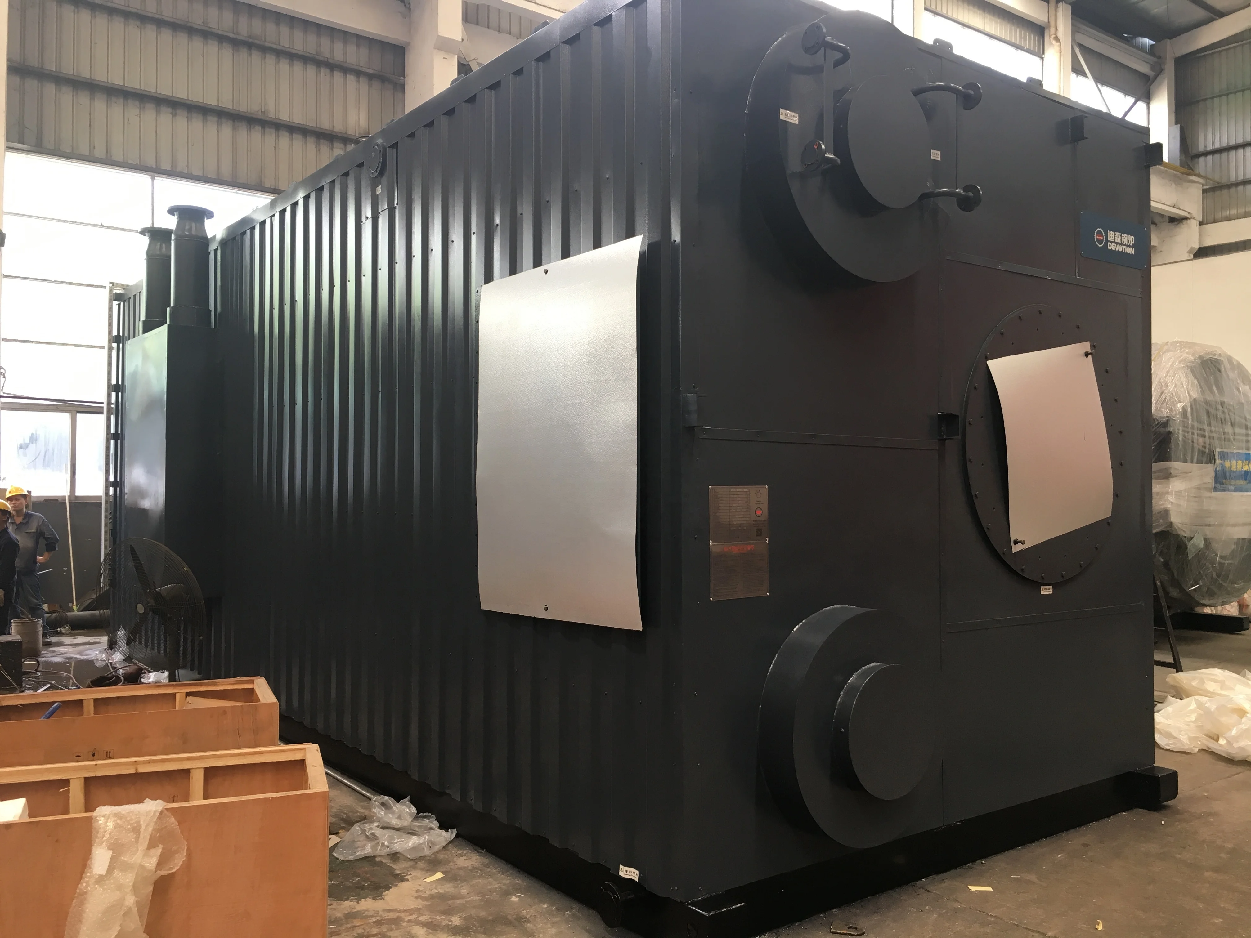 Паровой котел на природном газе для электростанции, с большой мощностью 10-40 тонн