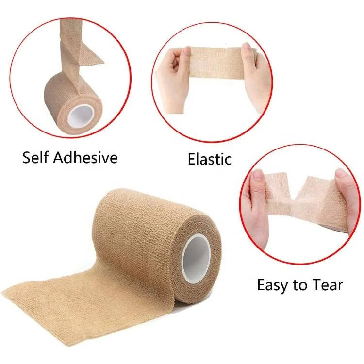 Self Adhesive Bandage Non Woven Elastic Cohesive for Stretch
