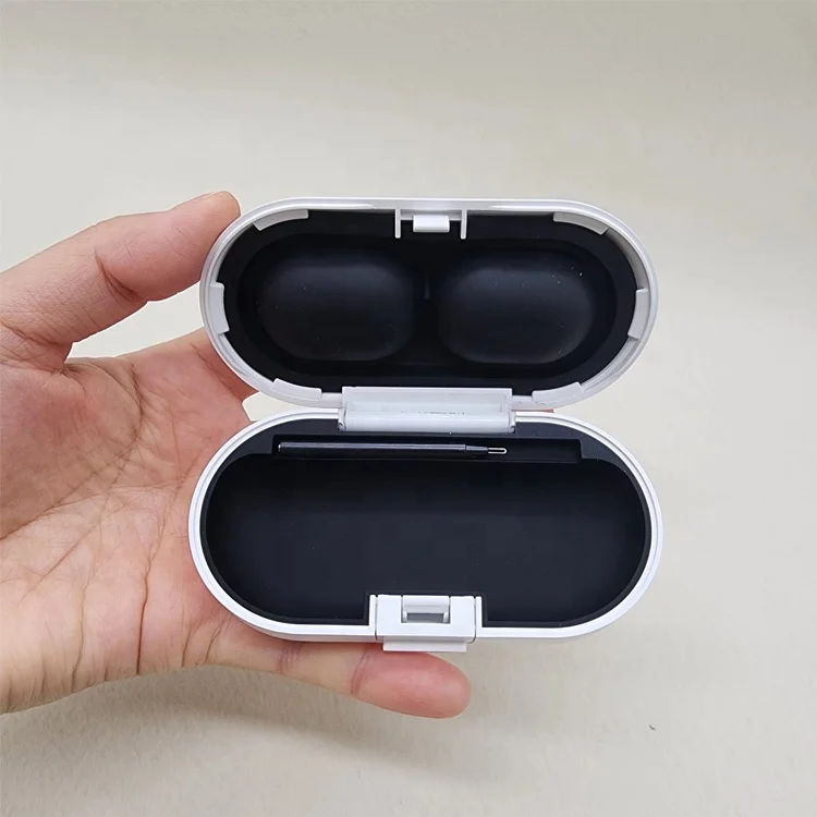 2024 New hearing aid case,customized logo plastic portable small mini box for signia hearing aids accessories