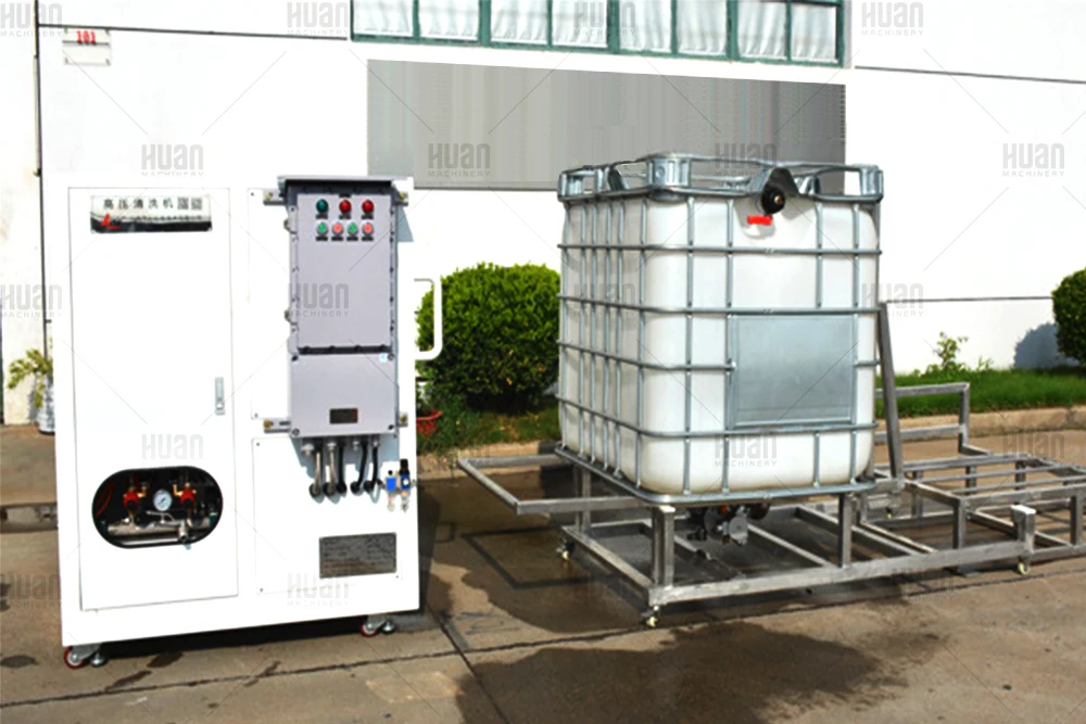 Moter drive high pressure rotary tank cleaning nozzle, Automatic IBC Tank Cleaning System