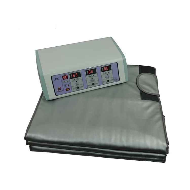 Hot selling body slimming Sub-health nursing home use fir sauna blanket 3 zone