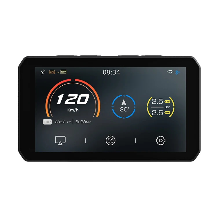 CHIGEE AIO-5 играть 720p высокое качество Bmw Мотоцикл Dvr Двойная камера Автомобильный для мотоцикла