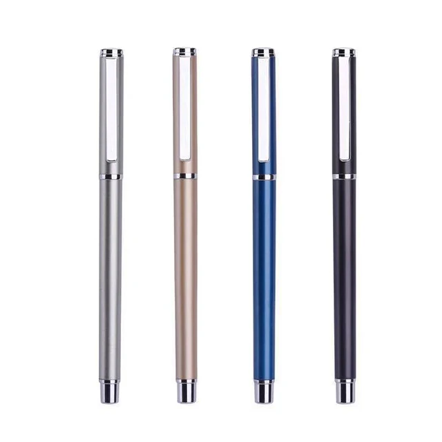 Hot Selling metallic ball pen promotional business School Gift Ballpoint Pen writing stationery custom pen with logo