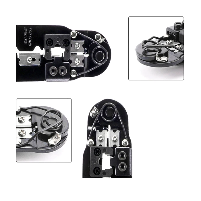 Modular Plug Crimper Network LAN Cable 8P8C Cat5/5e/6/6a (catx)  Rj45 Rj11 Crimping Tool