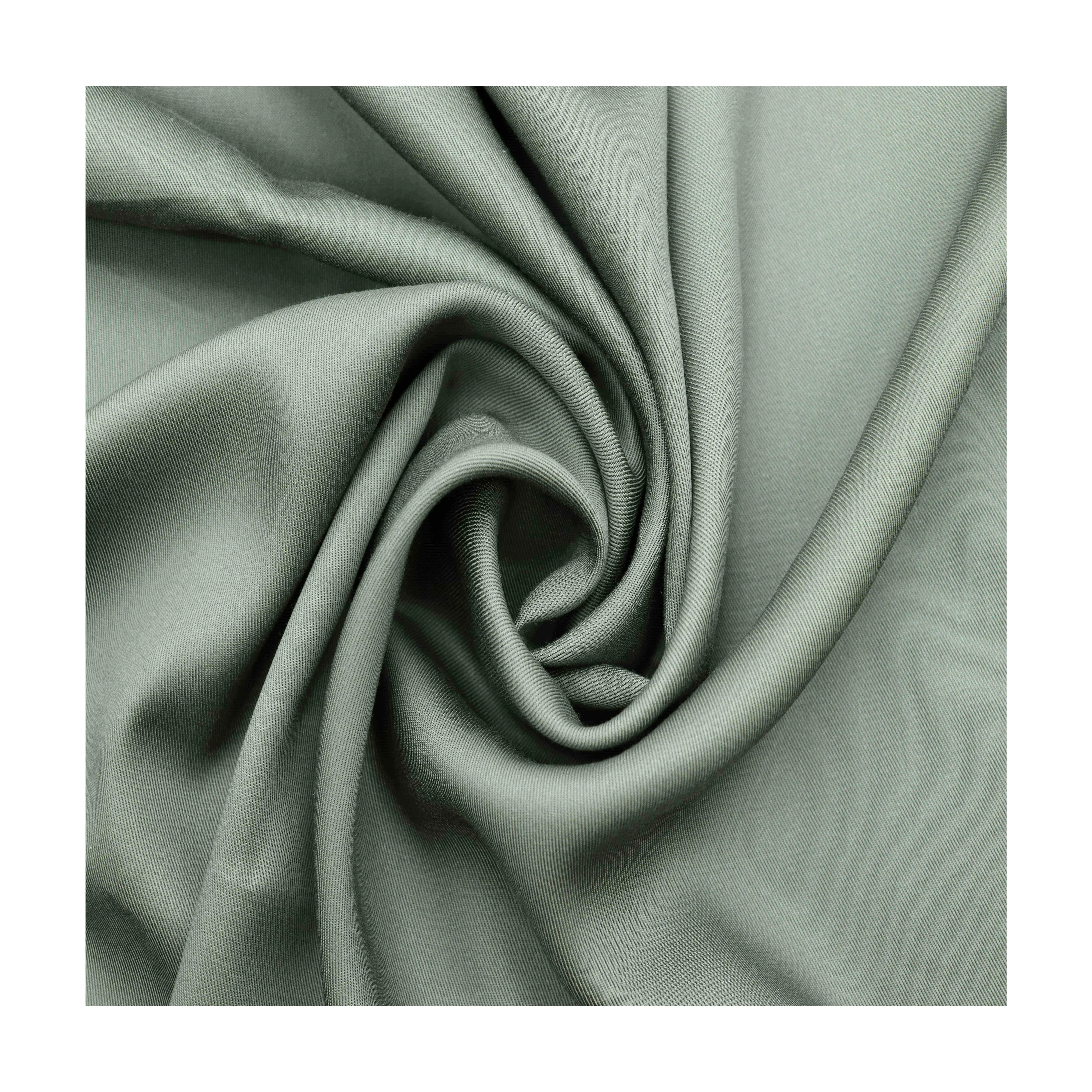 
100% Tencel Fabric With Pigment Dye Twill Textile 