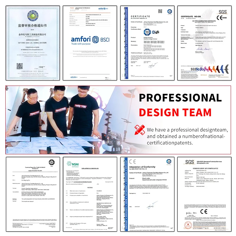 Tmaxtool New 52cc 20 Inch Easy Start Power Chain Saw Handed Petrol Gasoline Garden Chainsaw for Cutting Wood