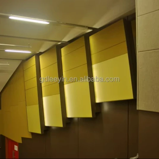 Cinema Sound Absorption Material Interior Soundproof Board For Wall Decor