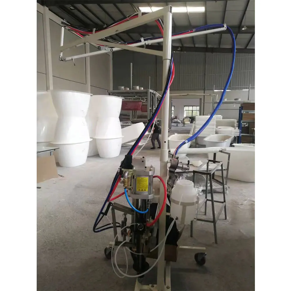 FRP resin spraying machine Pneumatic FRP spraying equipment Wind turbine blade spraying machine