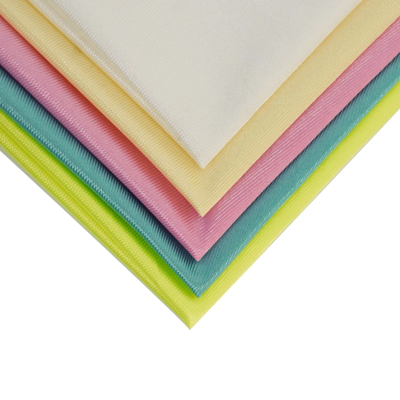 
Warp knitted glossy cloth plain cloth clothing lining material gift box packaging performance dress fabric spot 