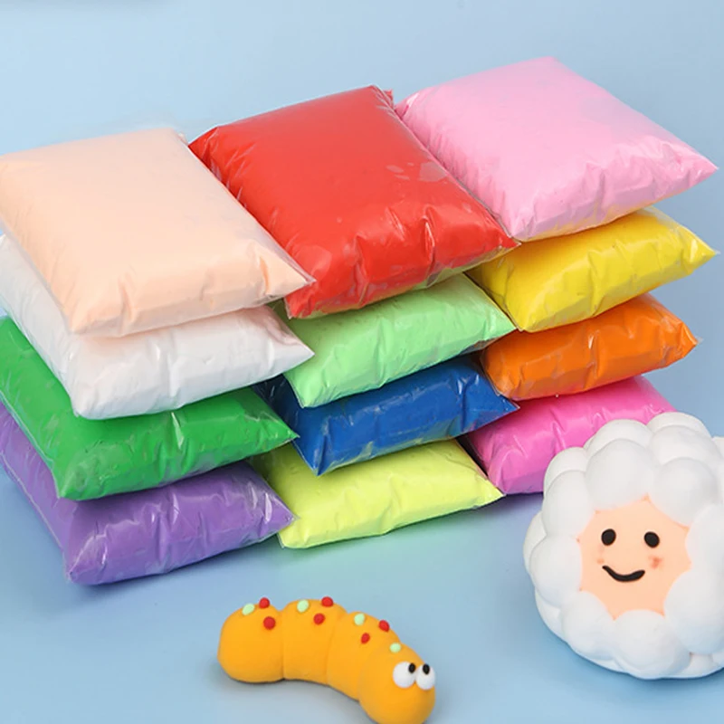 high quality soft air dry clay 500/bag super soft clay children DIY handicraft gift  Ultralight Clay