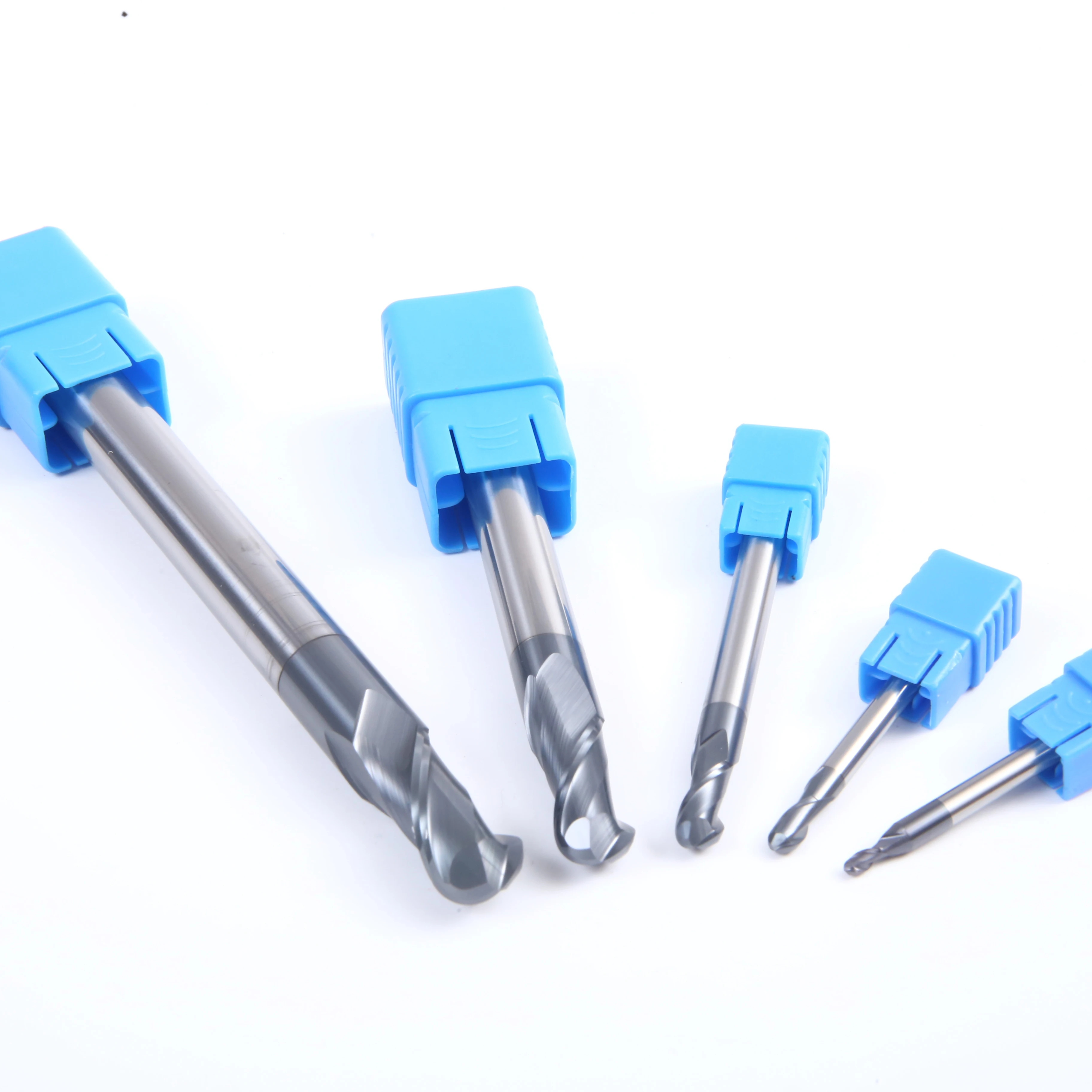 MTS cutting tools HRC45 milling cutter  tapered ball nose milling cutter tools