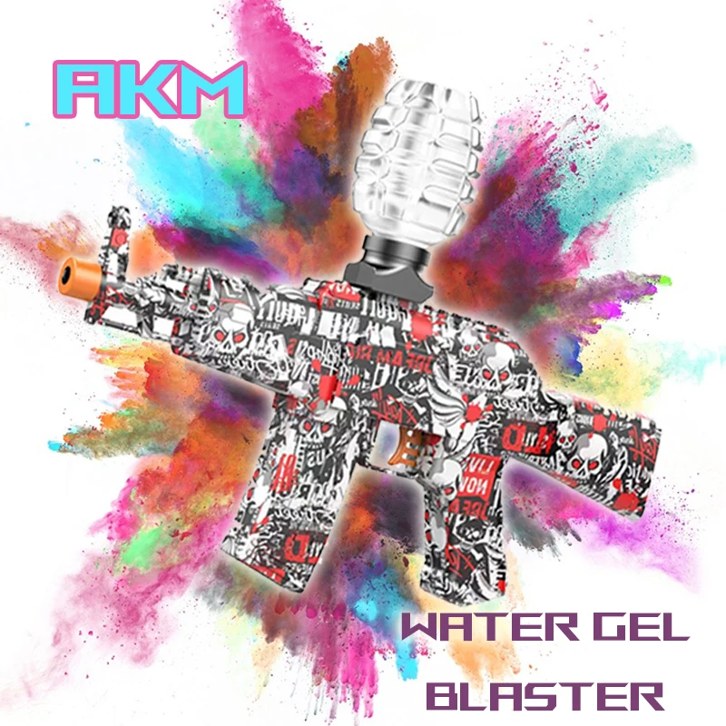 2022 Amazon Best Sell Outdoor Automatic AKM,M416,AK47,MP9,P90 Gun Gel Blaster