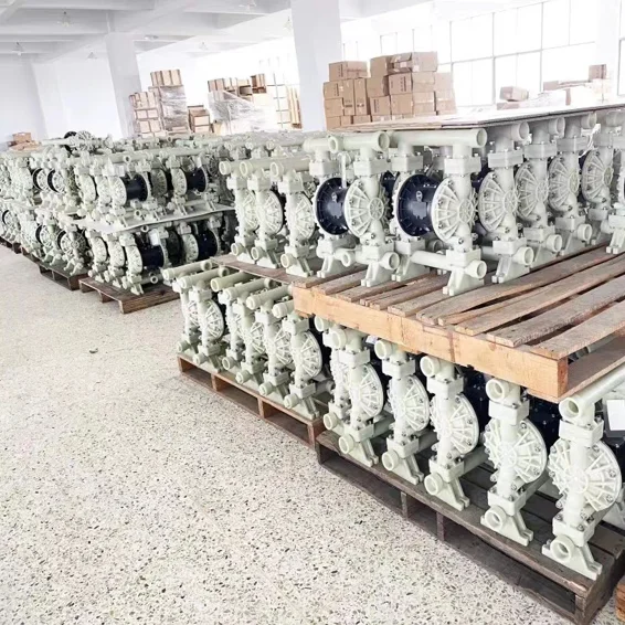 2,5 дюймовый воздушный диафрагменный насос, пластиковый пневматический диафрагменный насос для кислоты