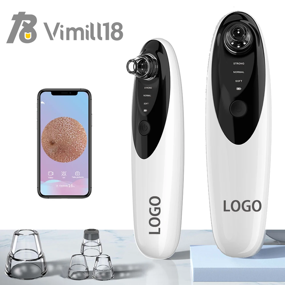 Профессиональный визуальный пылесос для удаления черных точек на лице с Wi-Fi