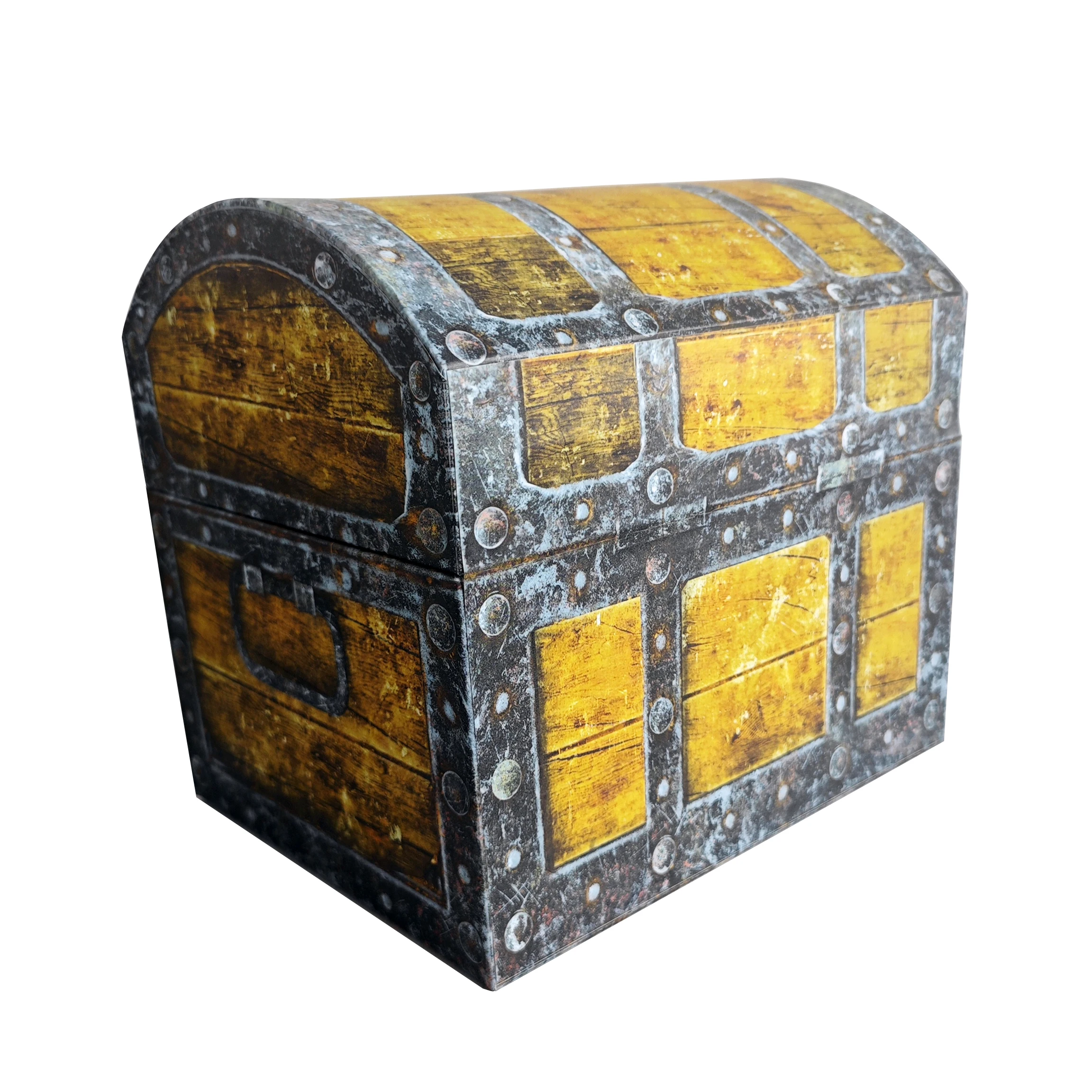 Vintage Cardboard treasure chest box