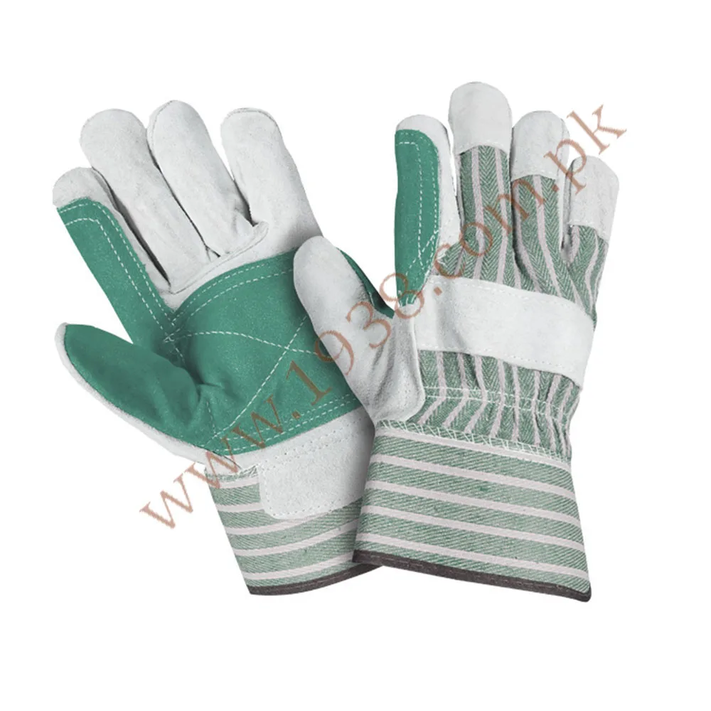 Light Duty Welding Gloves with Shirred Elastic Machine Operation Gloves for Sale 2021 High Quality Men Working Gloves Customized