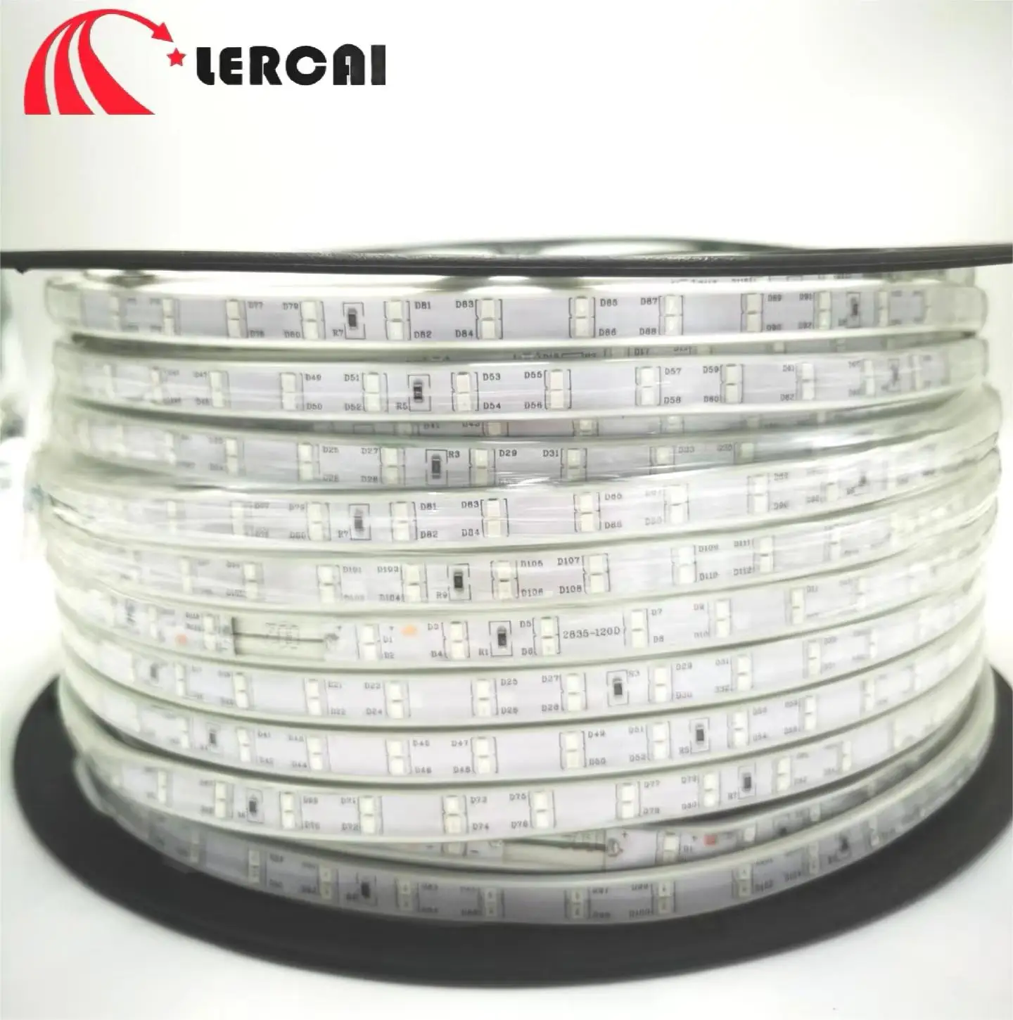 Manufacturer direct sales 220V 2835 120LED 100m white warm white LED strip 100m/roll LED strip