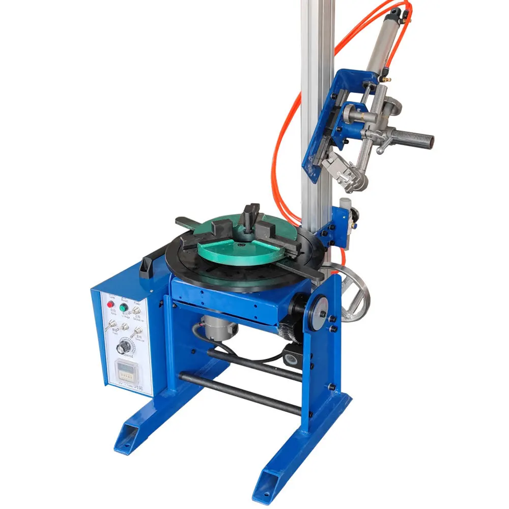 China Popular Brand 50kg 100kg 300kg Light Duty Welding Positioner Rotating Welding Table
