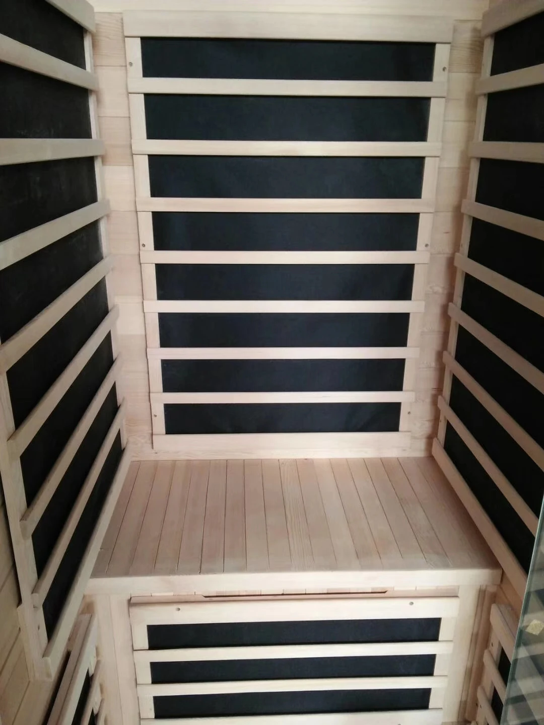 Canadian red cedar far infrared carbon fiber heater 7 color lights sauna room