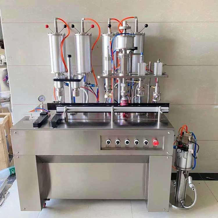 Полуавтоматические смазочные спреи/чистящее средство для карбюратора, машины для наполнения аэрозоля для автоухода