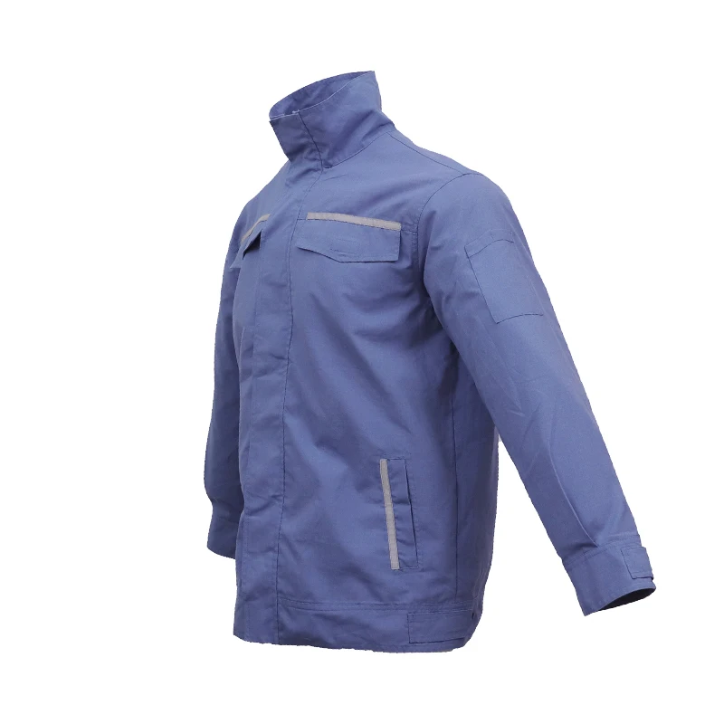 Customized fabric aramid FR clothing EN11612 fire retardant safety jacket