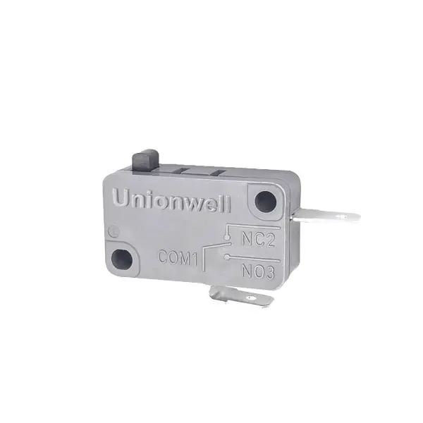 Unionwell 100mm nc no 25T85 push button electric parts micro switch with no lever