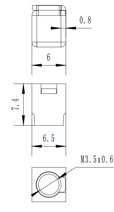 Gl-6206 Электрический счетчик электроэнергии автомат защити цепи настенный выключатель аксессуар Винтовые клеммы крепежа Непосредственно поставляются по человек