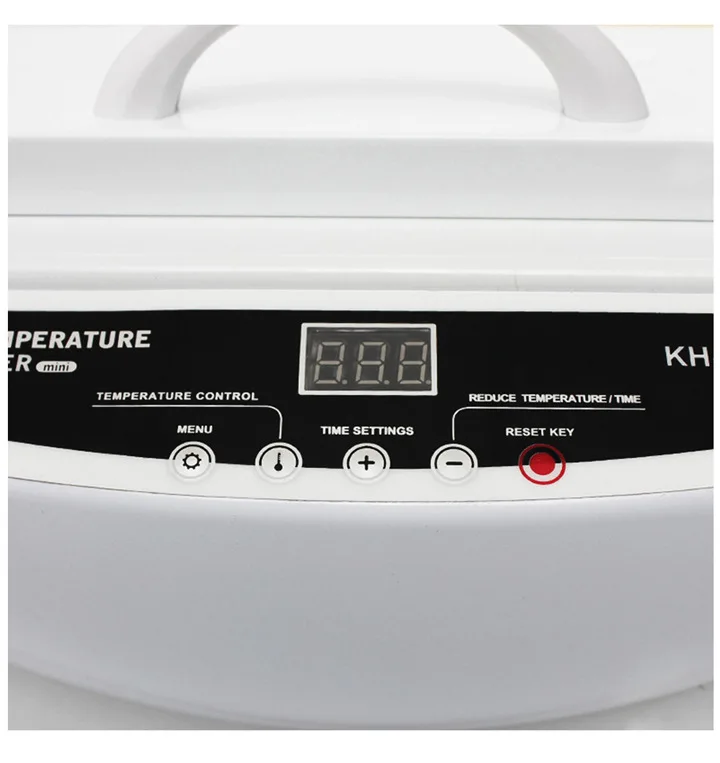 High Temperature Metal Tool Cleaning Box Sanitizing Box High Temp Sterilizer Cabinet for Manicure Pedicure SPA Salon