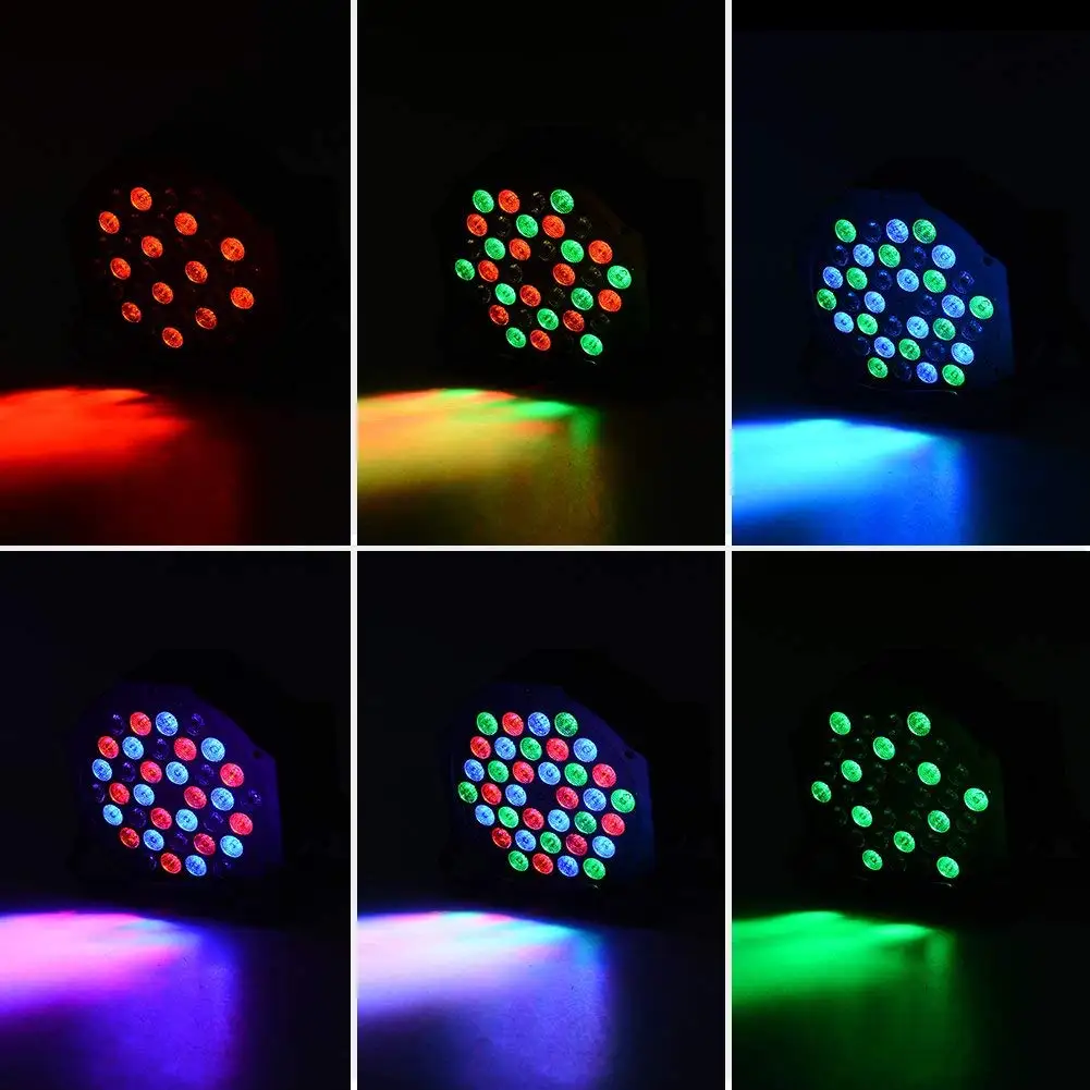 36 Eyes LED Laser Effect Moving Beam Lights RGB DJ LED Stage Light Disco Ball Projector Stage Lighting System
