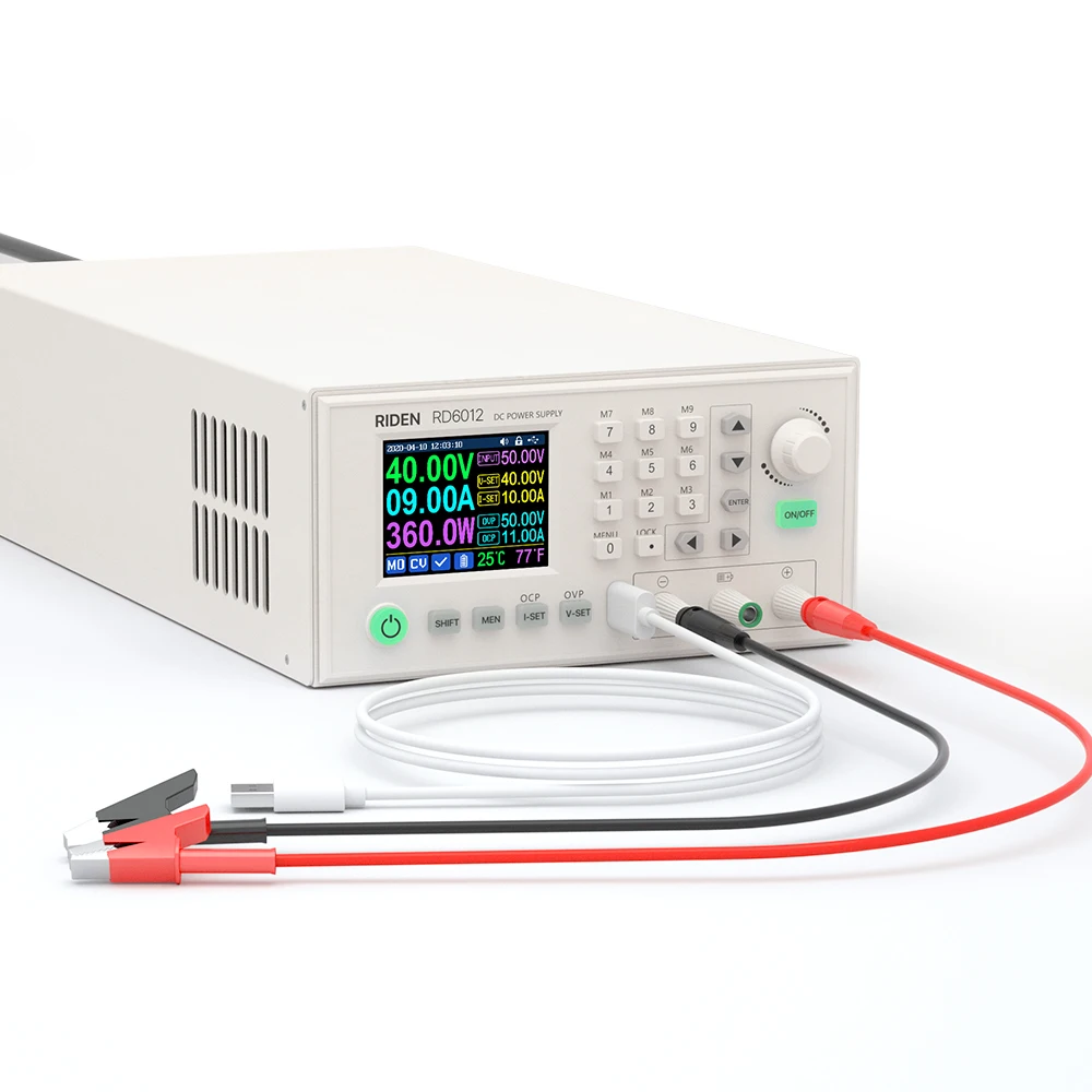 RD RD6012 USB digital control Assembled Set AC to DC Adjustable Bench Variable Power Supply 60V 12A Battery Charging