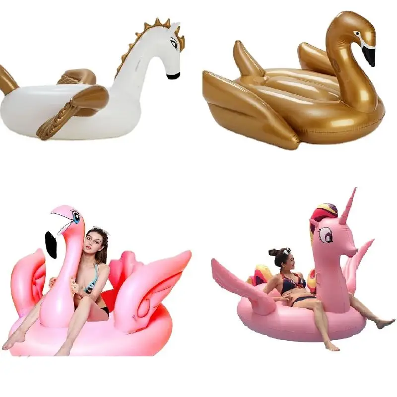 CHOOYOU Sale Cheap Huge Inflatable Pool Floats Swan Duck Unicorn &Inflatable Large Toys Floats For adults