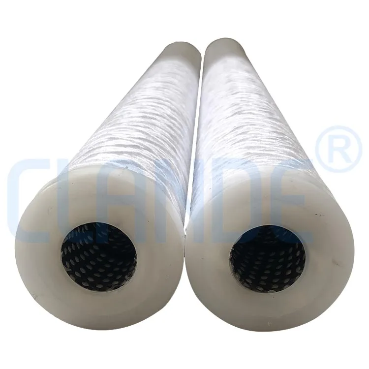 Whole House Heavy Duty Water System NSF Pp Yarn Filter Cartridge For Reduce Dust Sand