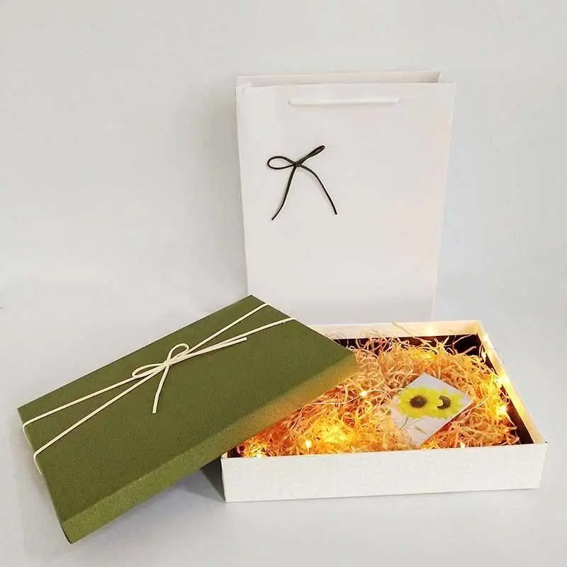 Packaging Box Wedding Birthday Customized Handmade Valentines Day Clothes Gift Box Event Party Supplies Gift Craft Paper Box