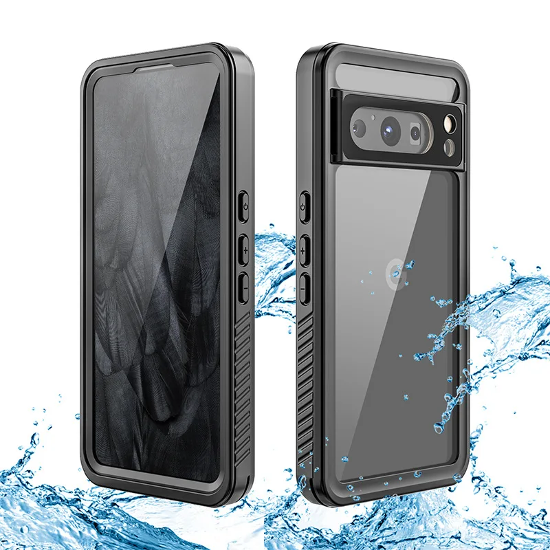 IP68 Waterproof Case For Google Pixel 8 Pro Diving Swim Outdoor Sports Anti-fall dust-proof TPU 6 7A 360 Full Cover Armor Case