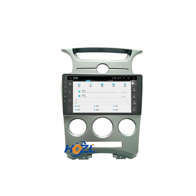 Car radio with gps built-in Wifi multimedia player front camera  Android 10 for KIA Carens 2006 2007 2008 2009 2012  radio play