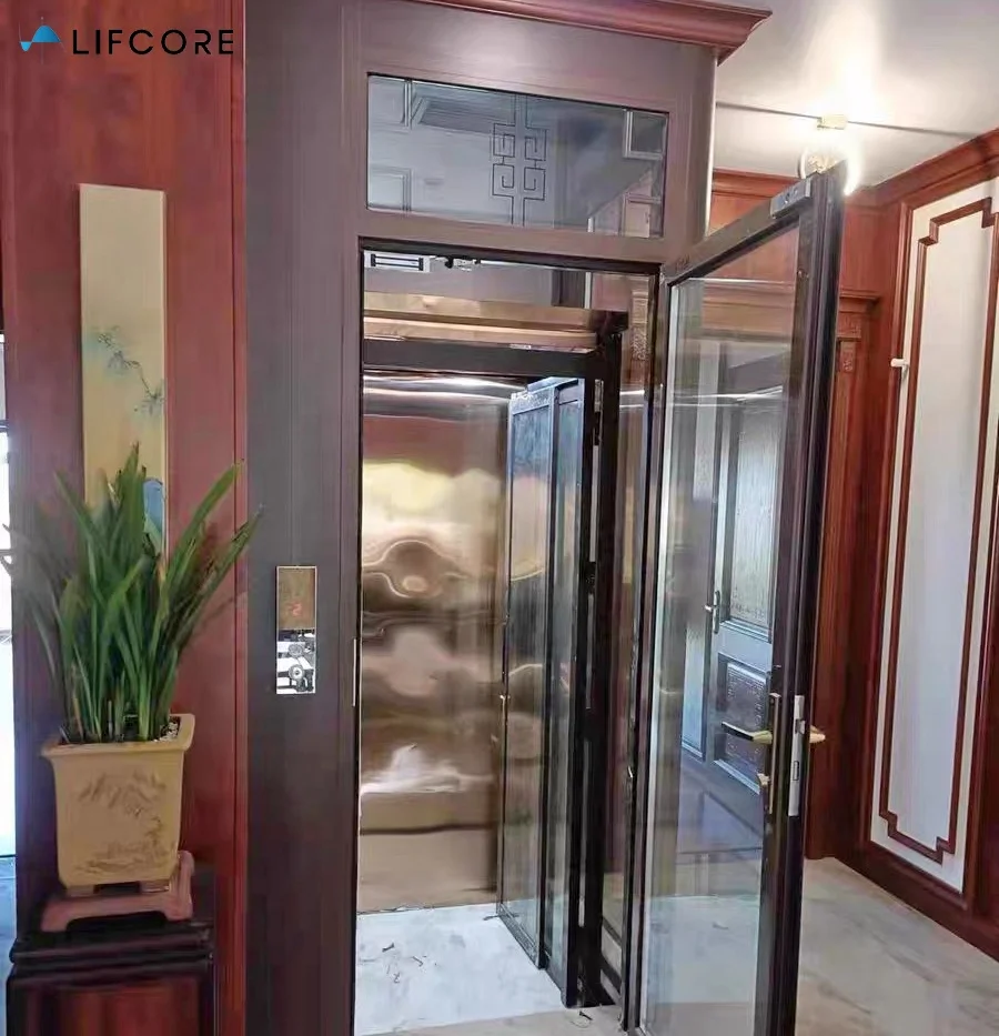Home elevator 2 floor 7 meters hydraulic villa lift elevator home for sale