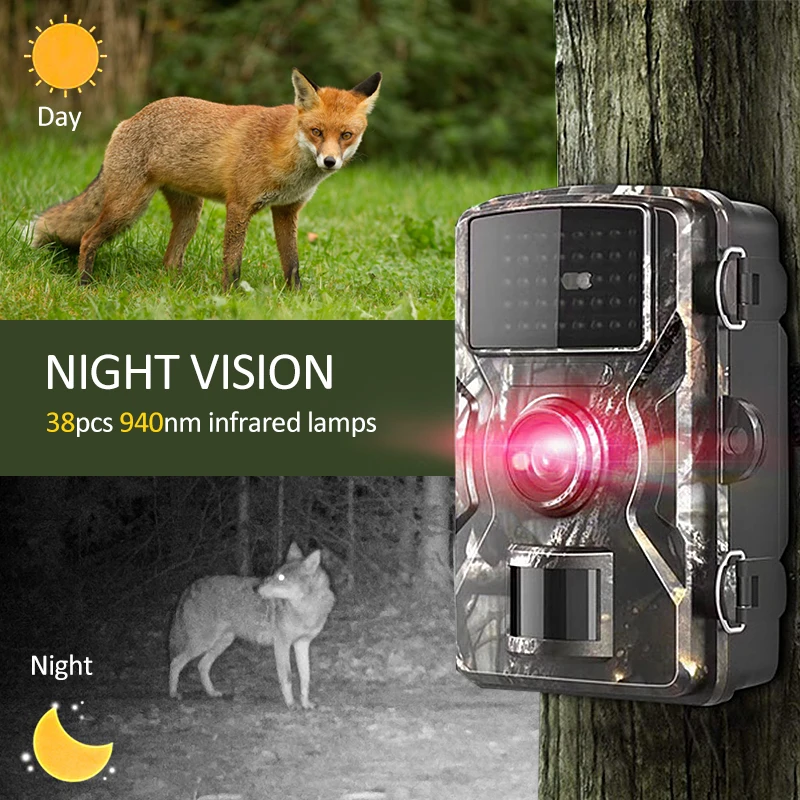 Best Wildlife Trail Hunting Camera Full Hd 1080p Night Version 12mp Wild Camera Infrared Ir Trail Camera