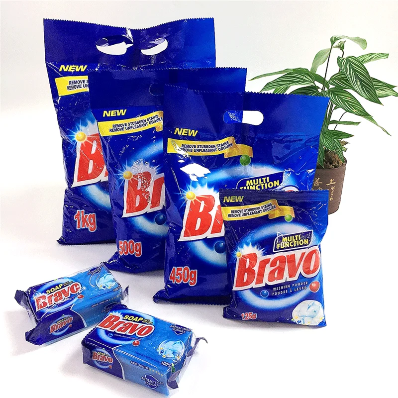 Rich foaming factory price detergent powder from direct OEM factory China ship to Africa market powder