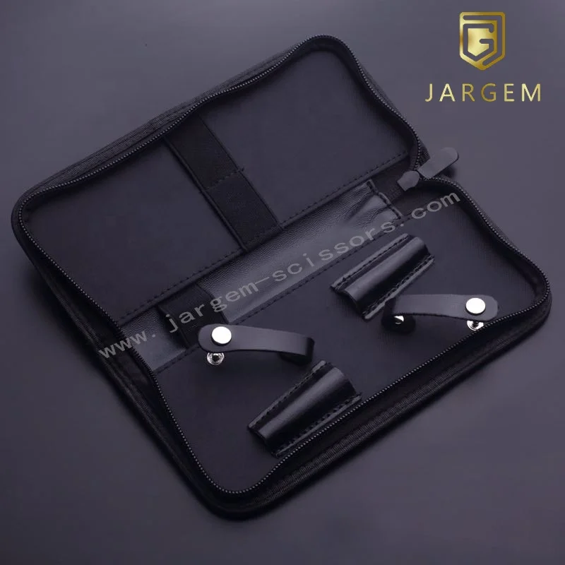 Hair scissors case cheap price bag barber scissors bag black hair scissors holder