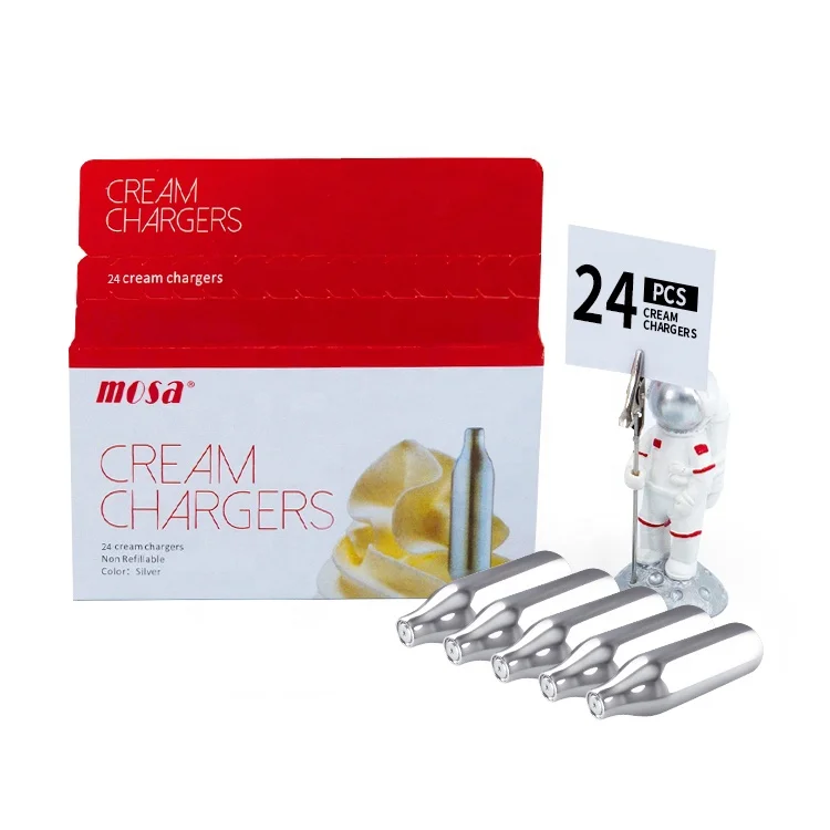 Best Selling Stainless Steel Chargers  8g Whipped Cream Chargers Mosa  Cream Chargers