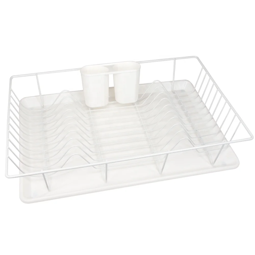 Green Stainless Steel Chrome Iron Kitchen Dish Rack Chrome Wire Dish Rack