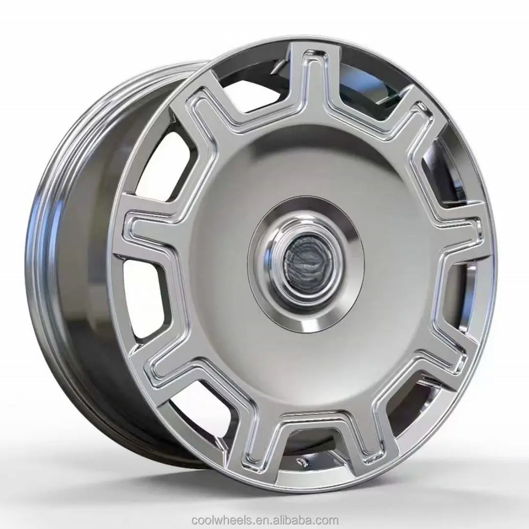 Bku forged 5x112 wheels 19 20 21 22 24 inch rims Polished custom alloy passenger car wheels for mercedes w222 w223 maybach s63 s