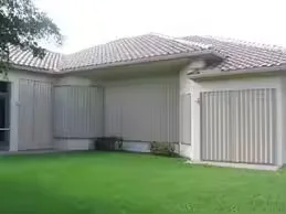 Hurricane shutters aluminium accordion folding shutters for outside windows and doors