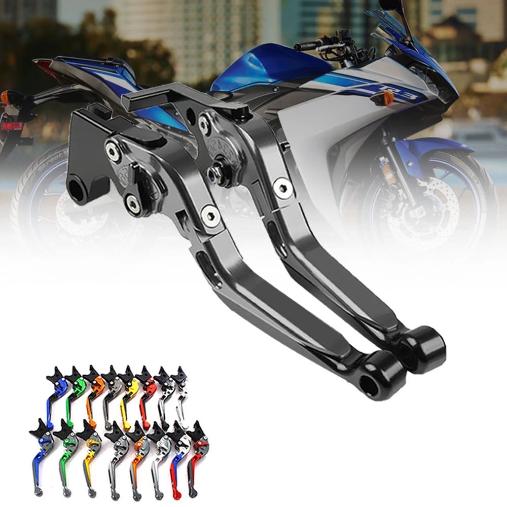 Ex Factory Price Durable Motor Adjustable Foldable brake clutch lever For YAMAHA YZF-R3 2015-2018