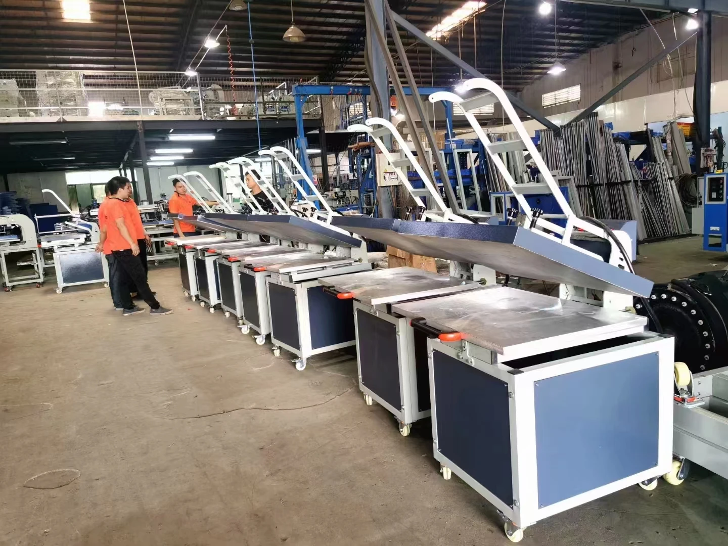 Big Size Manual Heat Transfer Machine 80x100cm Skateboard Press 31x39 inch one station flat manual large format heat press