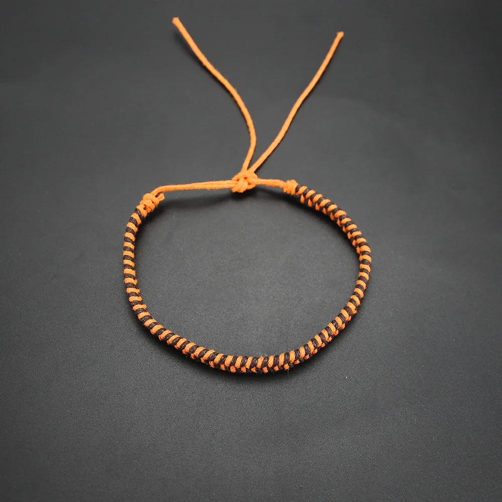 New rainbow bracelet Multicolor braided Bohemian Wish bracelet Nepalese bracelet