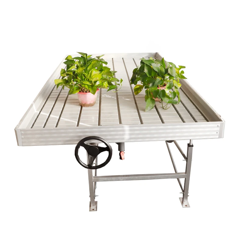 Buy china products hydroponic greenhouse  how to build flood and drain table
