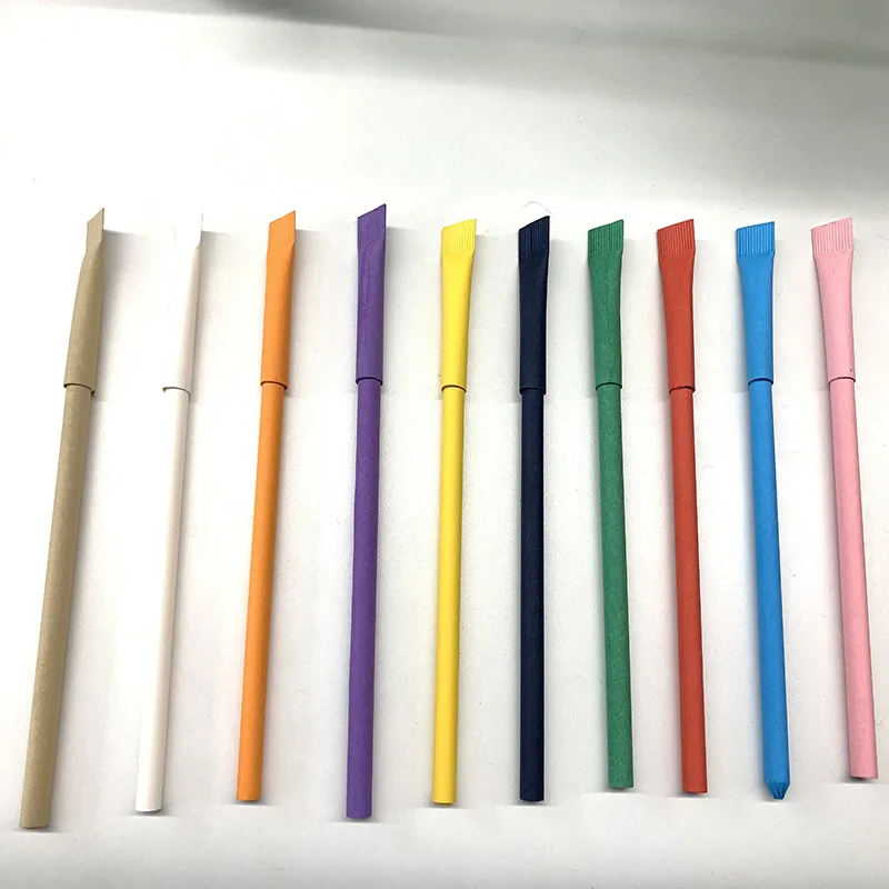 
Eco Friendly 100% Biodegradable Recycle Paper Pen for promotional 
