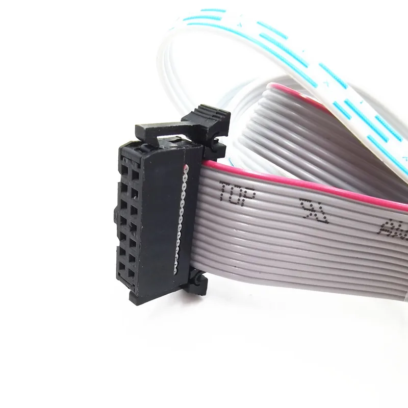 Factory Customized Flat Ribbon Cable FC Wire Harness with D-SUB 9 pin female IDC JST XH 2.54mm Pitch Connector Cable Assembly