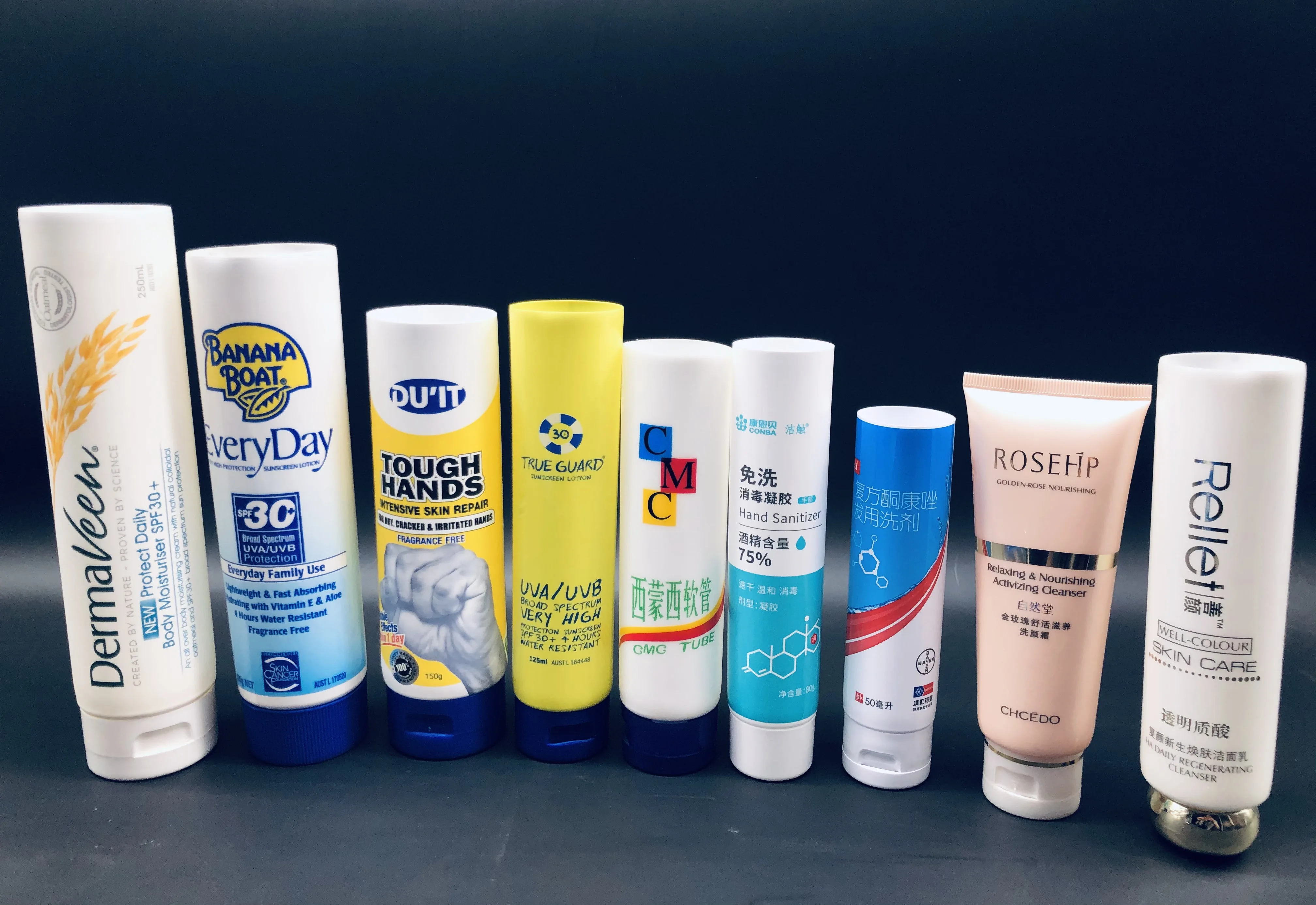 plastic tube for cosmetics hamilton active family 110g  empty soft plastic tubes packaging skin care lotion